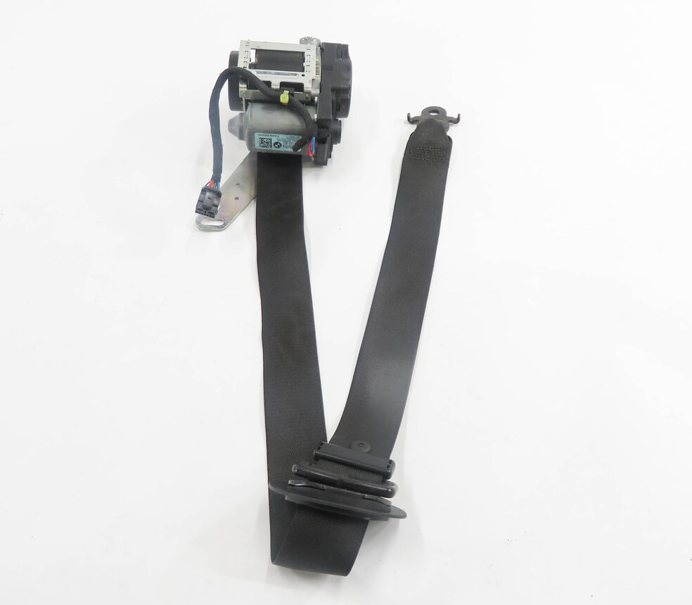 Thumbnail 2: 2009-2012 BMW 740i 750i 760i B7 (F01) LEFT DRIVER SEATBELT RETRACTOR (BLACK)