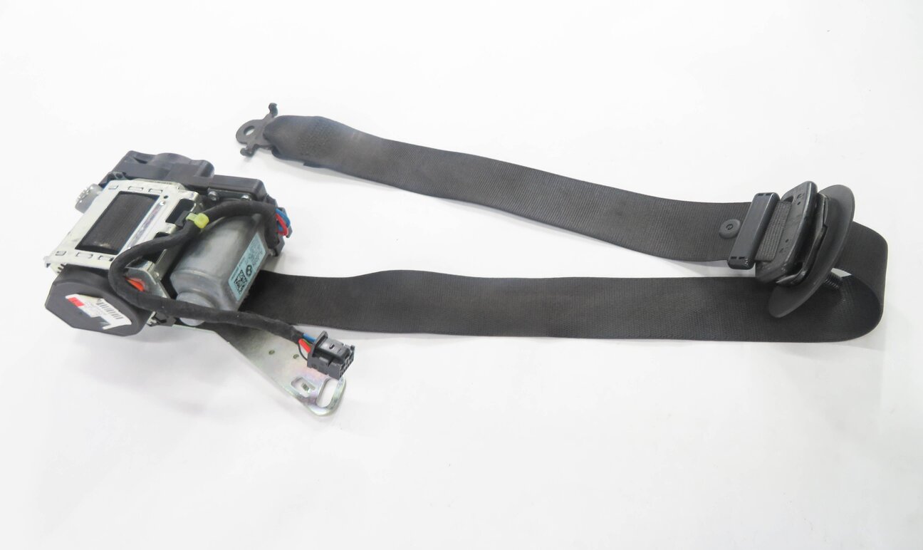 Thumbnail 3: 2009-2012 BMW 740i 750i 760i B7 (F01) LEFT DRIVER SEATBELT RETRACTOR (BLACK)