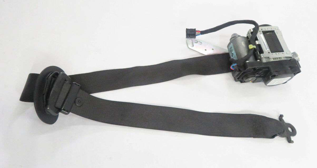 Thumbnail 4: 2009-2012 BMW 740i 750i 760i B7 (F01) LEFT DRIVER SEATBELT RETRACTOR (BLACK)
