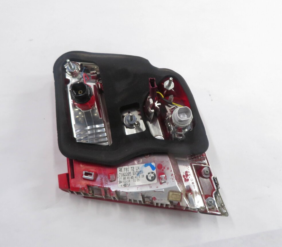 Thumbnail 7: 2009-2012 BMW 740i 750i 760i B7 (F01) LEFT DRIVER TRUNK TAILLIGHT LIGHT LAMP