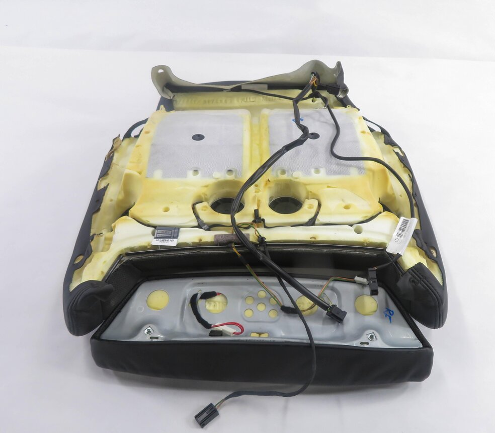 Thumbnail 6: 2011 BMW ACTIVEHYBRID 7 (F04) PASSENGER LOWER BOTTOM HEATED SEAT CUSHION (BLACK)