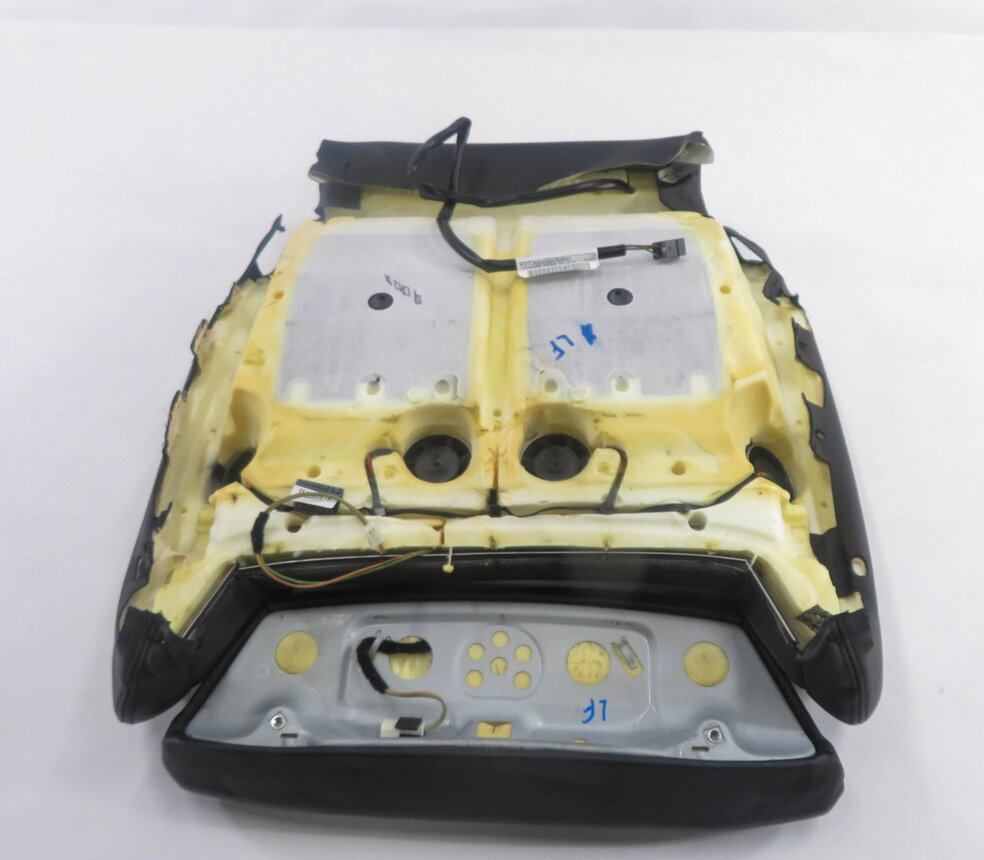 Thumbnail 6: 2011 BMW ACTIVEHYBRID 7 (F04) DRIVER - LOWER BOTTOM HEATED SEAT CUSHION (BLACK)