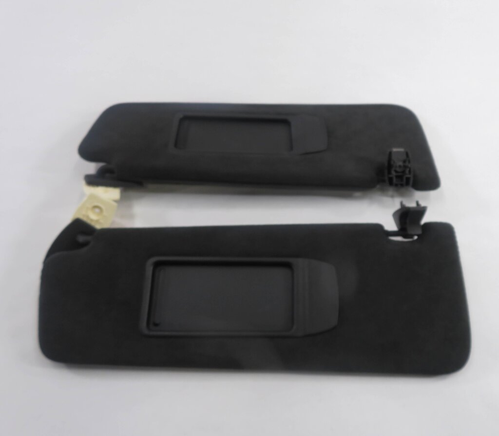 Thumbnail 6: 2009-2015 BMW 740i 750i 760i B7 (F01) FRONT LEFT & RIGHT SUN VISOR SET/2 (BLACK)
