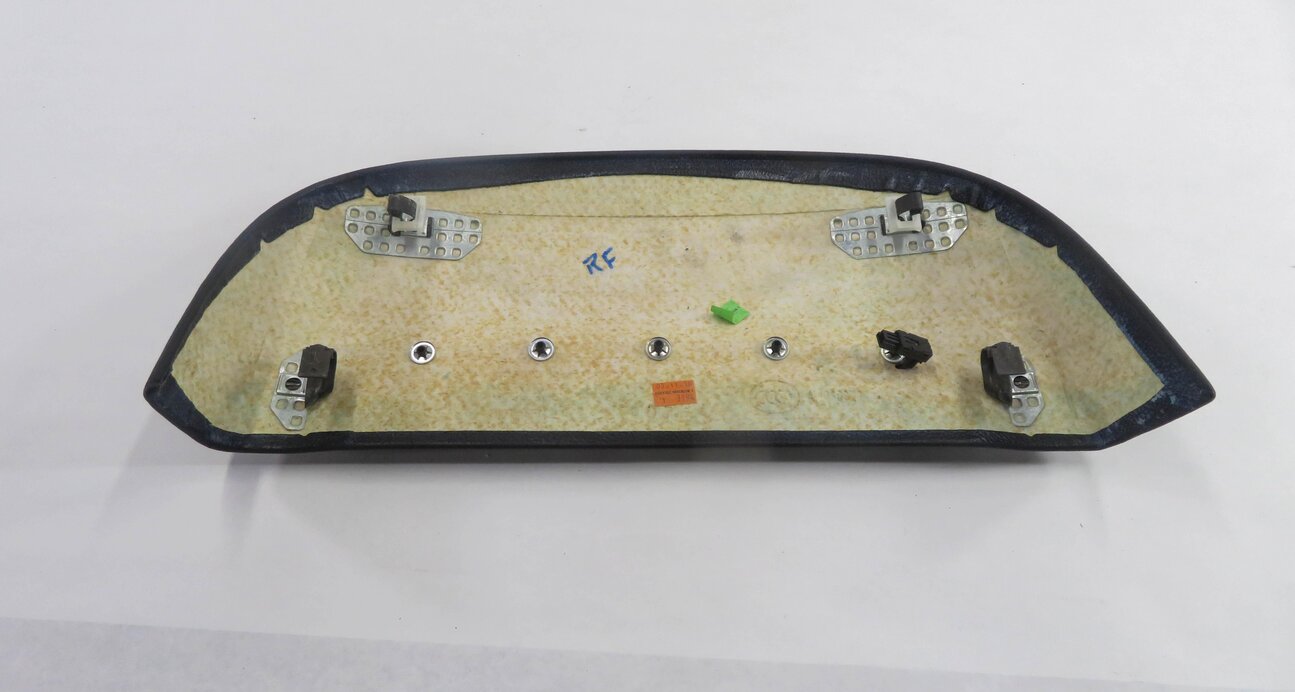 Thumbnail 6: 2011 BMW ACTIVEHYBRID 7 (F04) FRONT UPPER SEAT BACK COVER TRIM PANEL (BLACK)