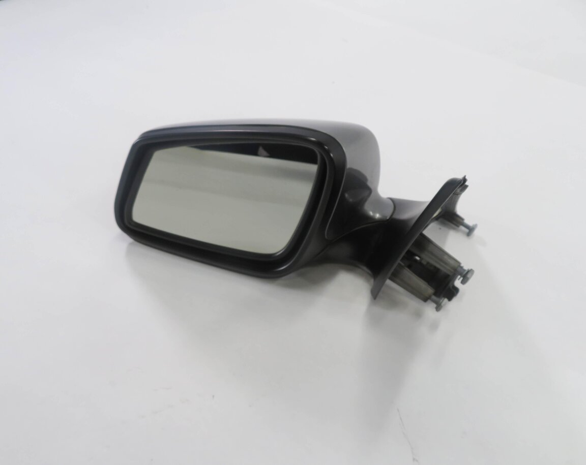 09-12 BMW 740i 750i 760i (F01) LEFT P-FOLD HEATED AUTODIM DOOR MIRROR (GRAY A52)