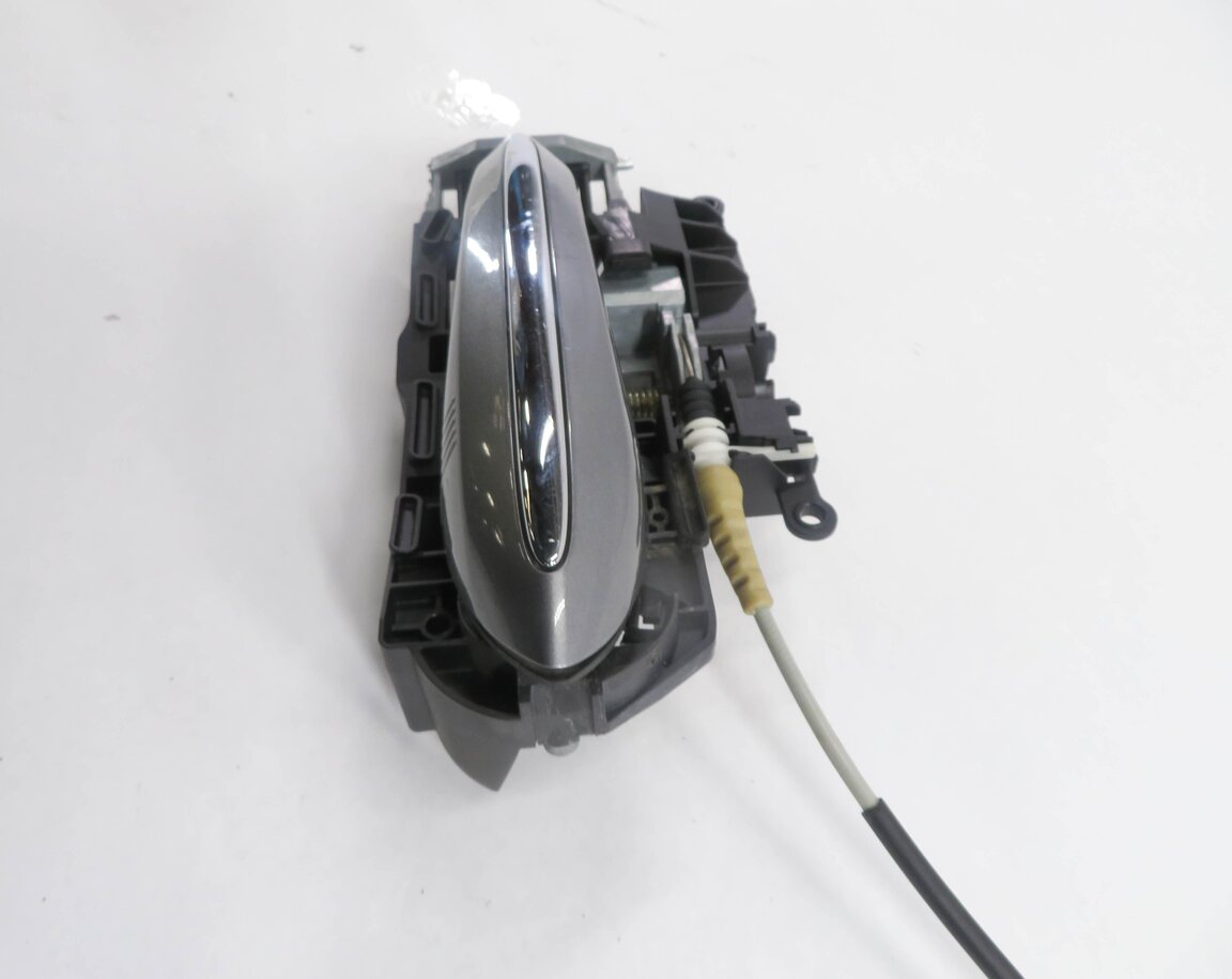 Thumbnail 4: 09-15 BMW 740i 750i 760i (F01 F02 F04) RIGHT FRONT EXTERIOR DOOR HANDLE (GRAY)
