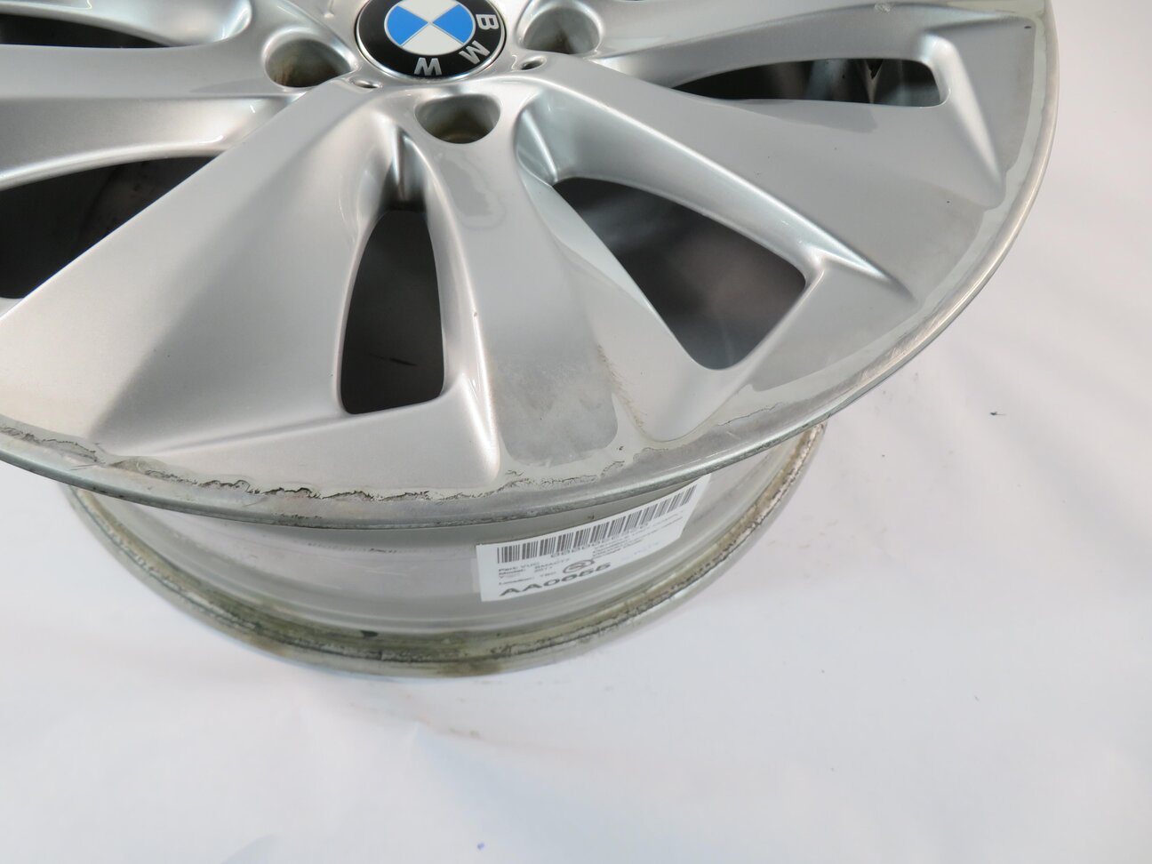Thumbnail 4: 10-15 BMW 740i 750i 760i (F01 F02 F04) 19x9.5 - LEFT FRONT FAN SPOKE WHEEL RIM