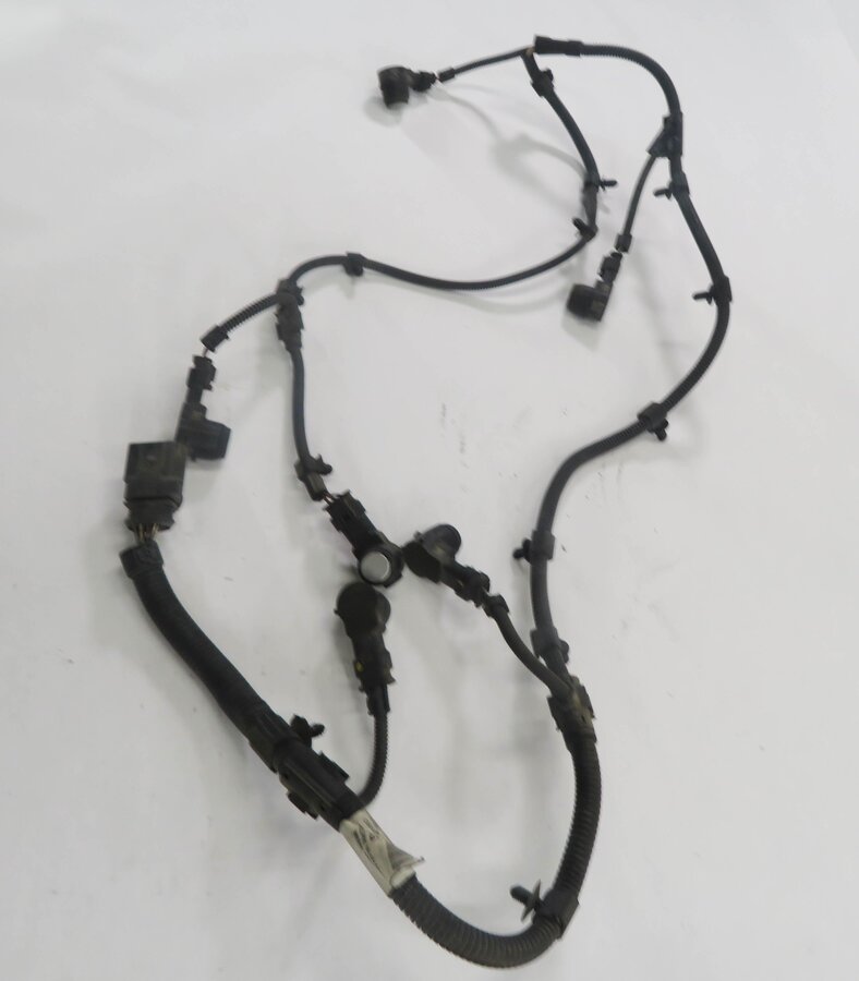 Thumbnail 3: 2008 PORSCHE CAYENNE (957) REAR PDC PARK DISTANCE SENSOR SET w/ HARNESS (SILVER)