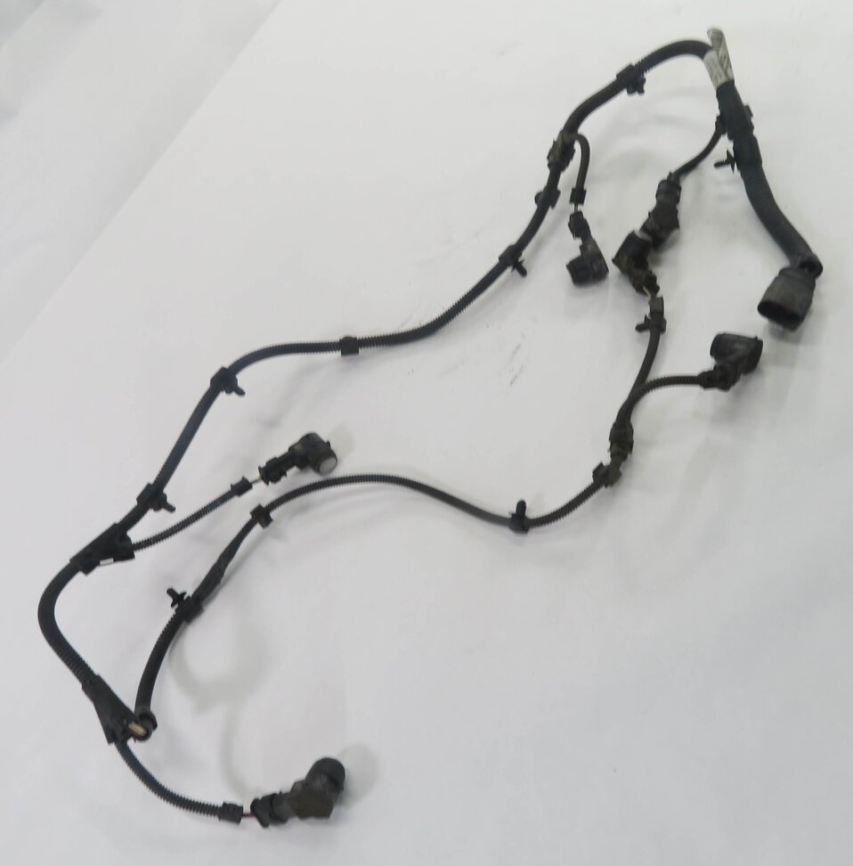 Thumbnail 4: 2008 PORSCHE CAYENNE (957) REAR PDC PARK DISTANCE SENSOR SET w/ HARNESS (SILVER)