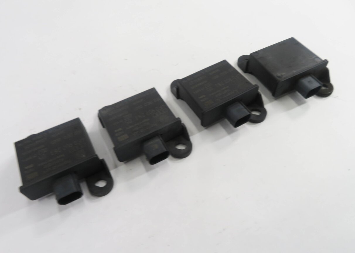 2008 PORSCHE CAYENNE (957) TPMS TIRE AIR PRESSURE SENSOR TRIGGER MODULE SET-4