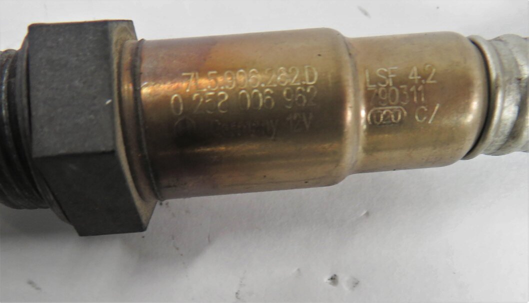 Thumbnail 6: 2008 PORSCHE CAYENNE (957) 4.8L TWIN TURBO ENGINE - O2 OXYGEN PROBE SENSOR SET-4