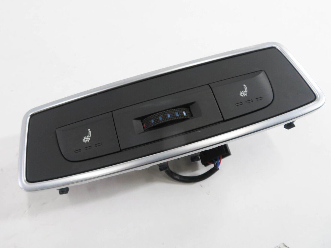 2012 AUDI A6 (C7) REAR HEATED SEAT SWITCH BUTTON PANEL