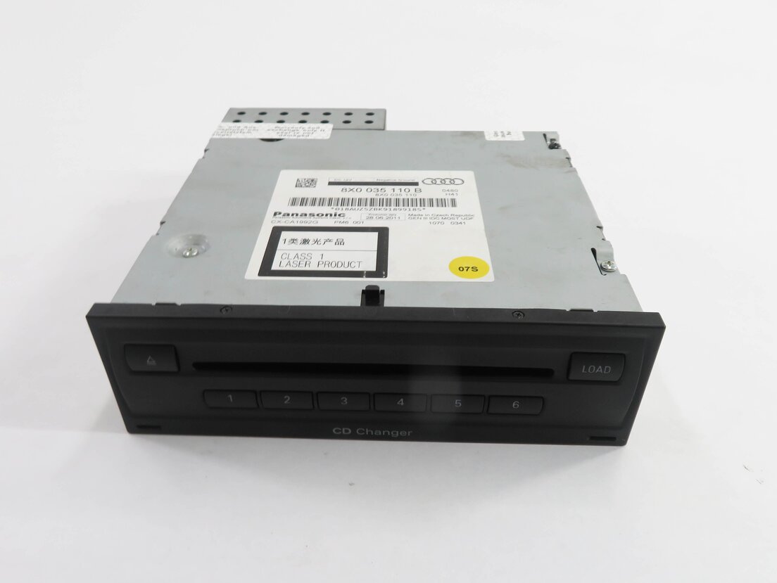 Thumbnail 2: 2012-2017 AUDI A5 S5 RS5 A7 S7 Q5 SQ5 - RADIO STEREO 6-DISC CD CHANGER PLAYER