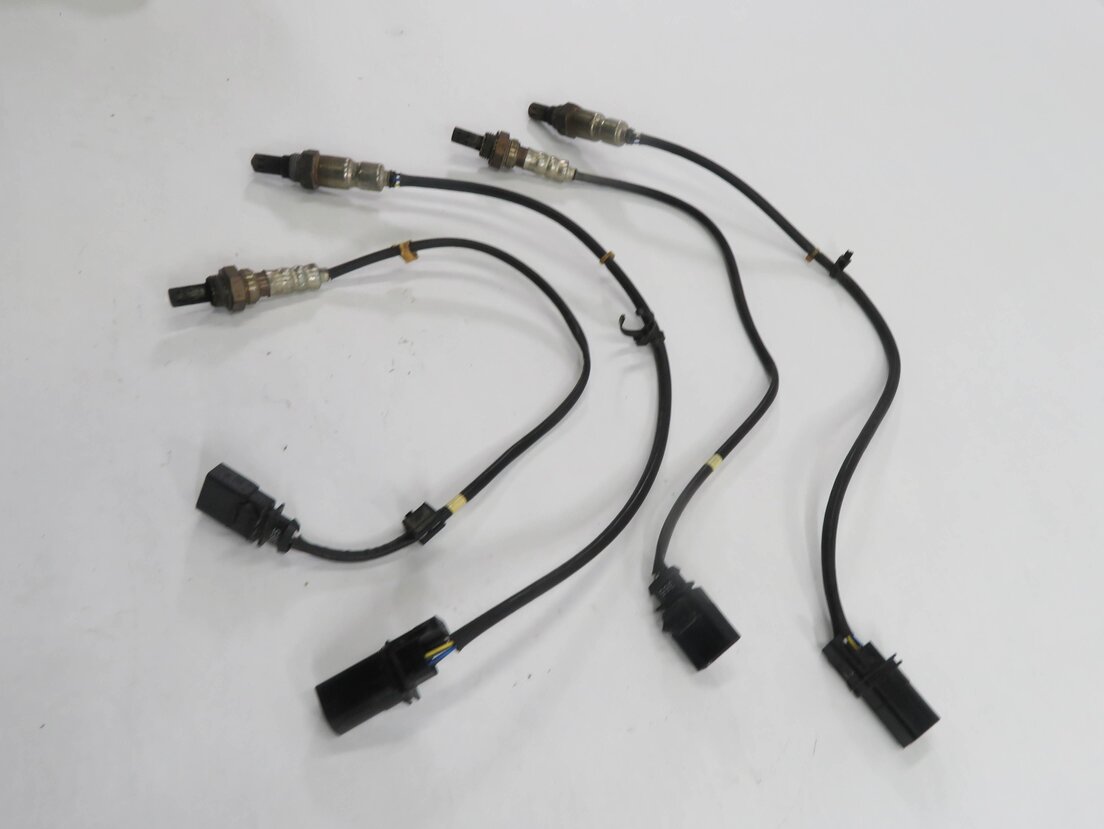 Thumbnail 4: 2012 AUDI A6 (C7) 3.0L SUPERCHARGED ENGINE - O2 OXYGEN LAMBDA PROBE SENSOR SET