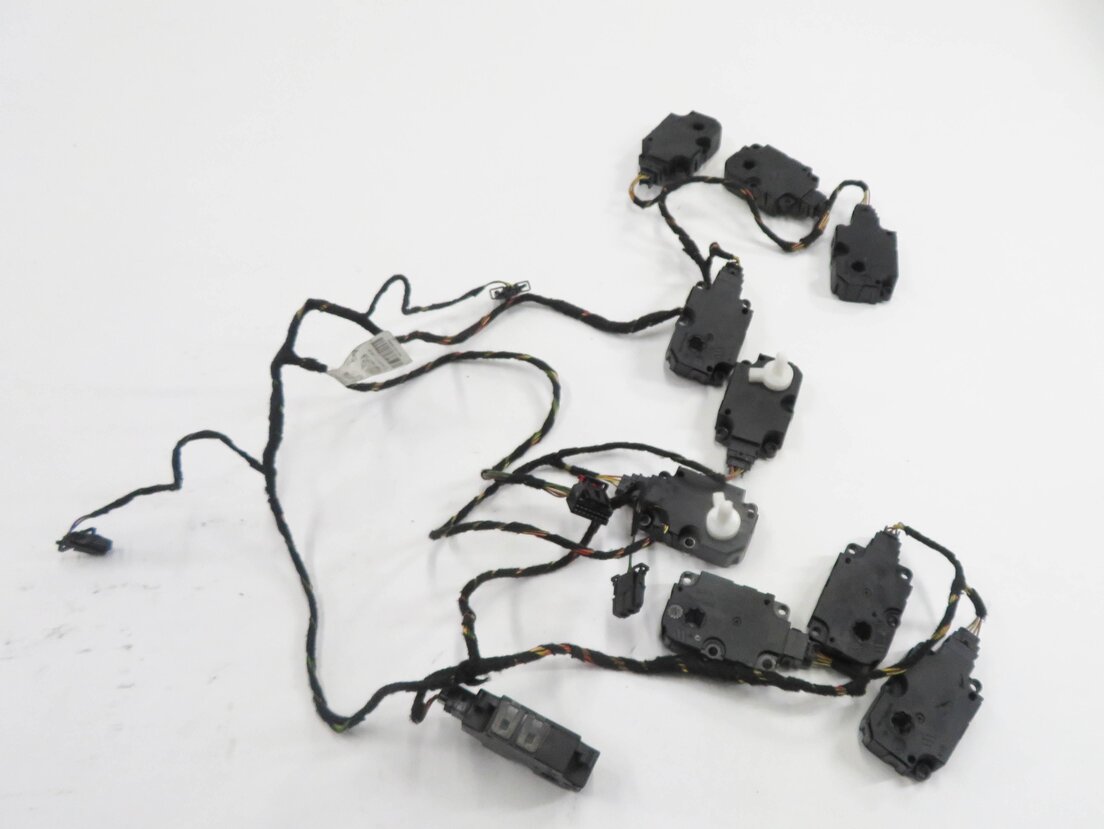 Thumbnail 3: 2012 AUDI A6 (C7) HEATER A/C BLEND DOOR SERVO ACTUATOR MOTOR SET w/ HARNESS
