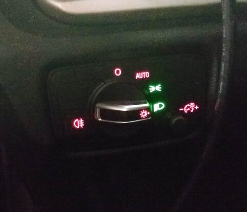 Thumbnail 2: 2015 AUDI A3 (8V) HEADLIGHT SWITCH FOGLIGHT LIGHT LAMP DIMMER CONTROL