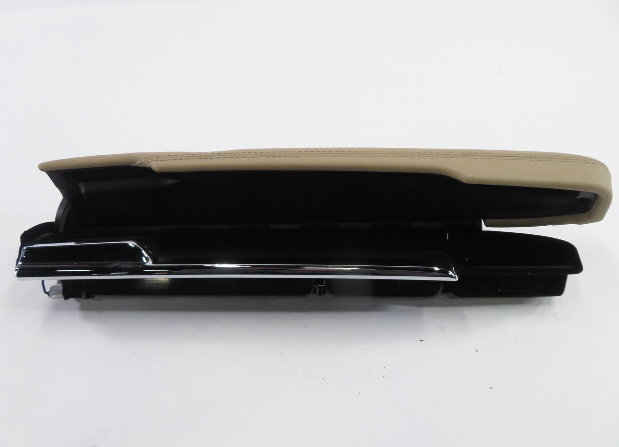 Thumbnail 7: 2012 MERCEDES S550 (W221) RIGHT FRONT PASSENGER DOOR ARMREST (BROWN LEATHER 214)