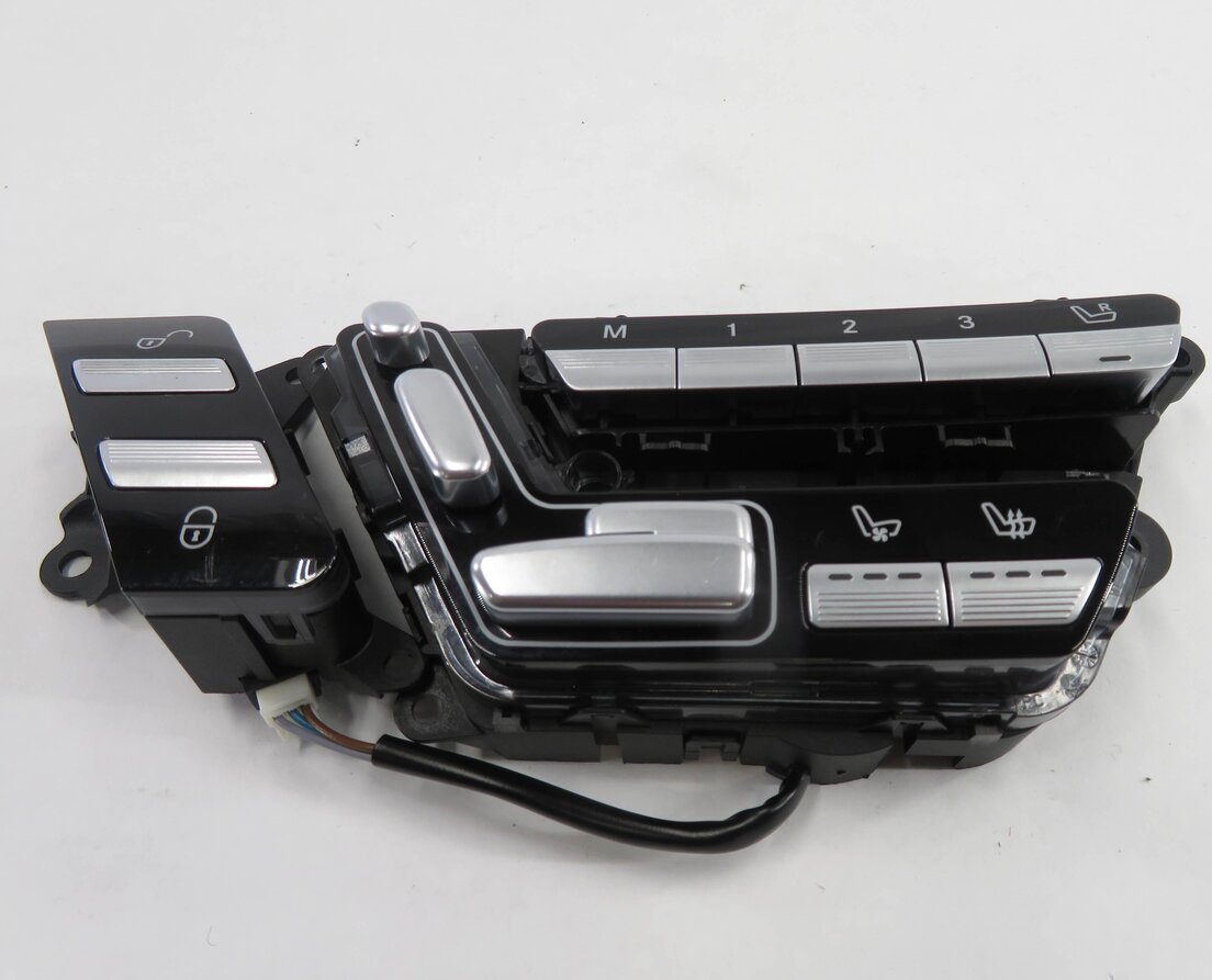 Thumbnail 2: 07-14 MERCEDES CL550 CL600 S350 S400 S450 S550 - LEFT DRIVER SEAT CONTROL SWITCH