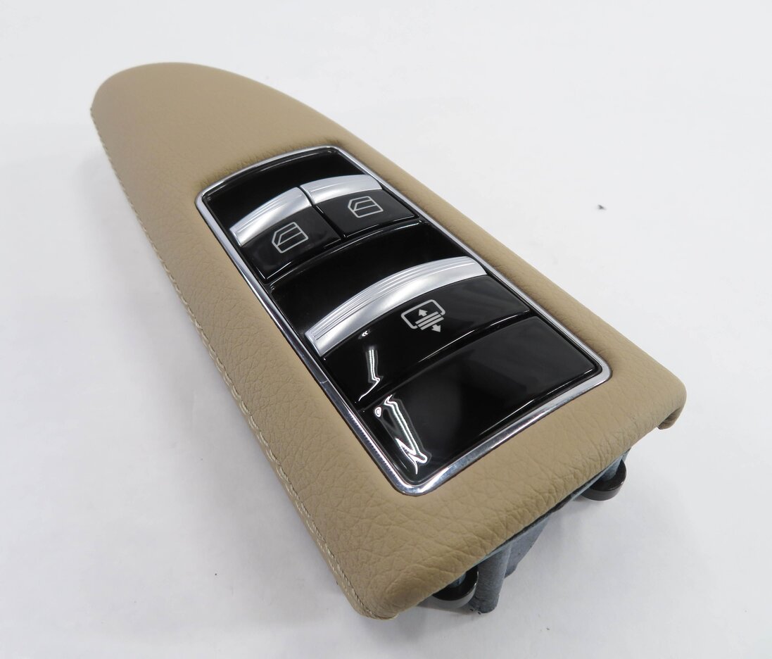 2012 MERCEDES S550 (W221) RIGHT REAR DOOR SUN SHADE WINDOW SWITCH (BROWN)