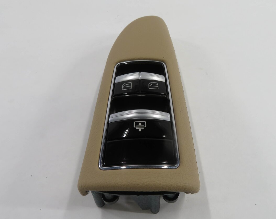 Thumbnail 2: 2012 MERCEDES S550 (W221) LEFT REAR DOOR SUN SHADE WINDOW SWITCH (BROWN)
