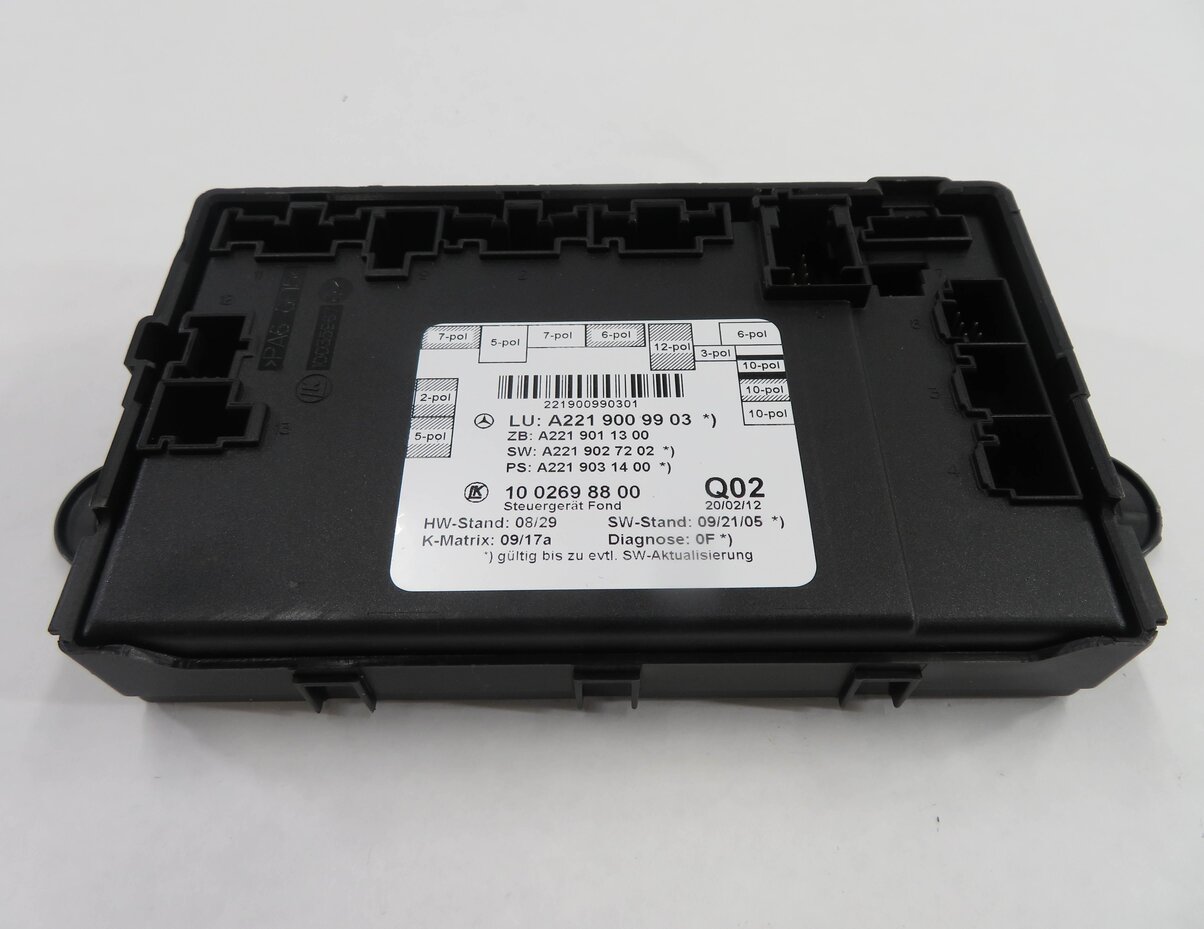 Thumbnail 2: 2012 MERCEDES S550 (W221) RIGHT REAR DOOR CONTROL MODULE