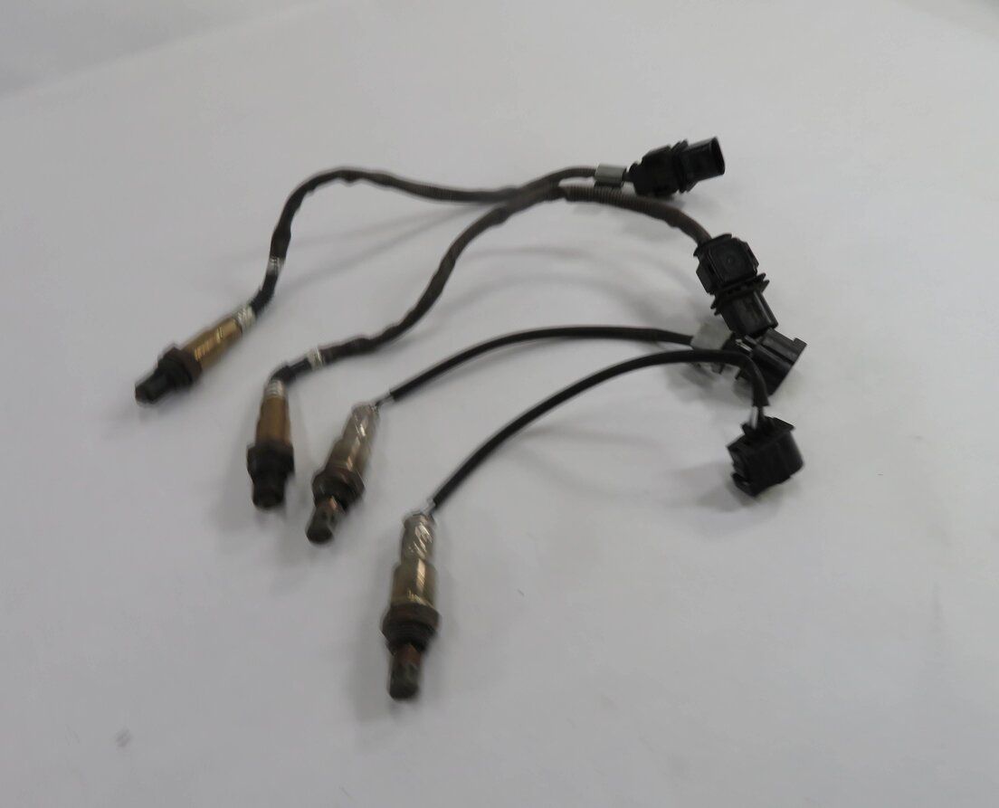 2012 MERCEDES S550 (W221) 4.6L TWIN TURBO ENGINE - O2 OXYGEN SENSOR SET-4