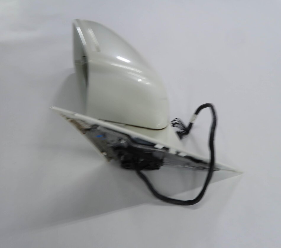 Thumbnail 5: 2010-2013 MERCEDES S350 S400 S450 S550 LEFT P-FOLD HEAT MEM DOOR MIRROR (WHITE)