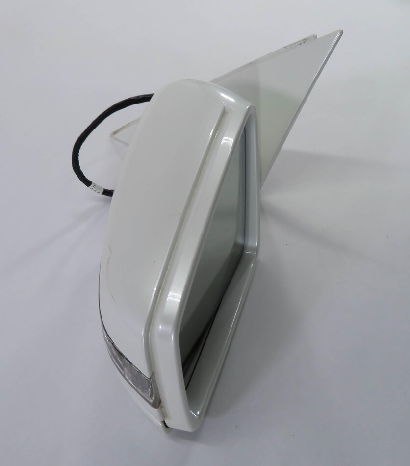 Thumbnail 6: 2010-2013 MERCEDES S350 S400 S450 S550 LEFT P-FOLD HEAT MEM DOOR MIRROR (WHITE)