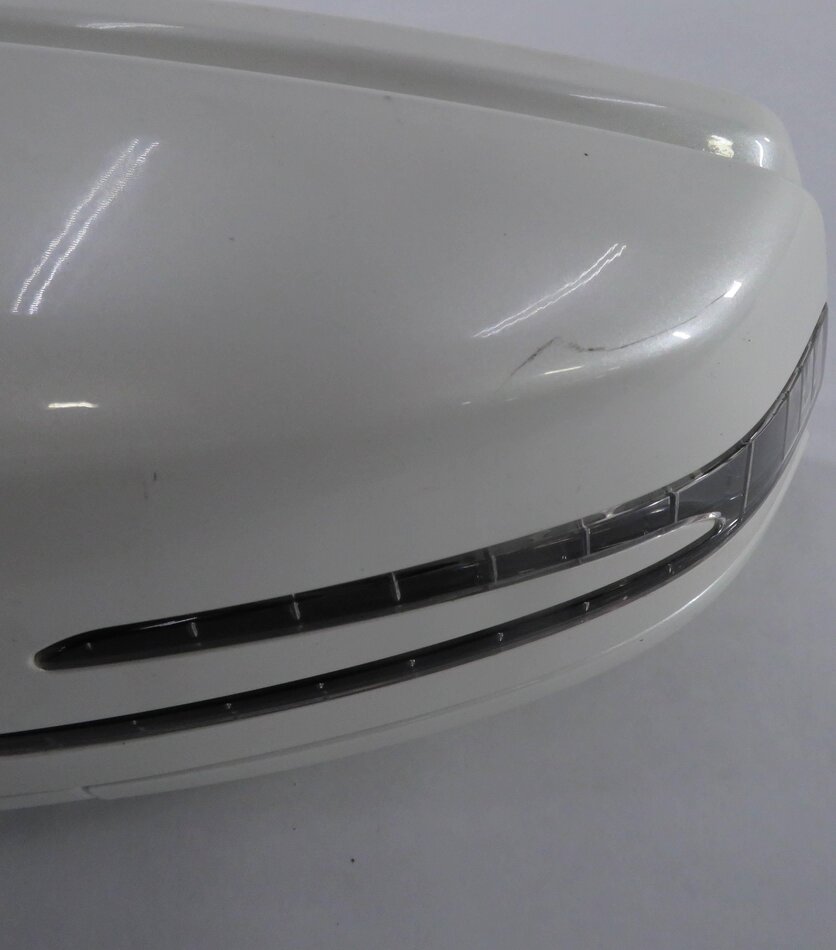 Thumbnail 9: 2010-2013 MERCEDES S350 S400 S450 S550 LEFT P-FOLD HEAT MEM DOOR MIRROR (WHITE)