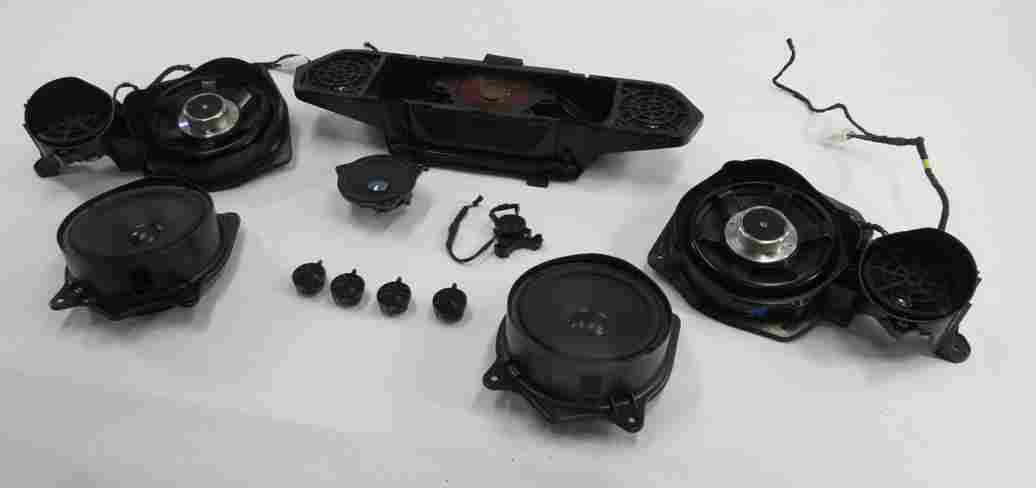 2012 MERCEDES S550 (W221) LOGIC 7 AUDIO SUBWOOFER TWEETER SPEAKER SET-15