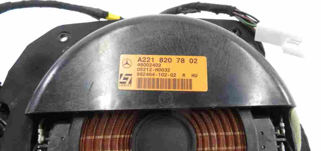 Thumbnail 10: 2012 MERCEDES S550 (W221) LOGIC 7 AUDIO SUBWOOFER TWEETER SPEAKER SET-15