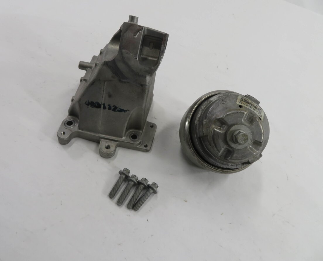 2012 MERCEDES S550 (W221) 4.6L TWIN TURBO ENGINE - LEFT DRIVER MOTOR MOUNT SET-2