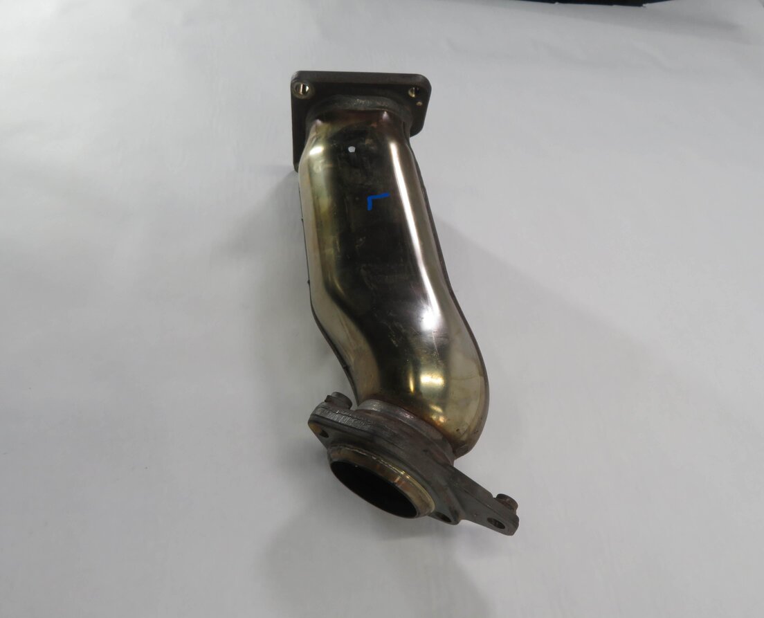 Thumbnail 5: 2012 MERCEDES S550 (W221) 4.6L TWIN TURBO ENGINE LEFT TURBOCHARGER EXHAUST PIPE