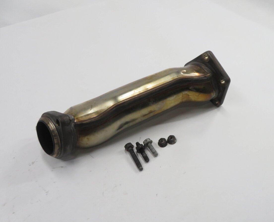 2012 MERCEDES S550 (W221) 4.6L TWIN TURBO ENGINE RIGHT TURBOCHARGER EXHAUST PIPE