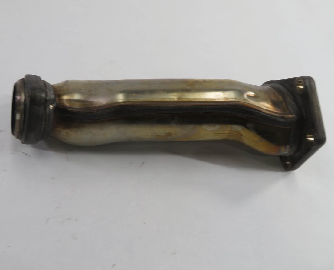 Thumbnail 3: 2012 MERCEDES S550 (W221) 4.6L TWIN TURBO ENGINE RIGHT TURBOCHARGER EXHAUST PIPE