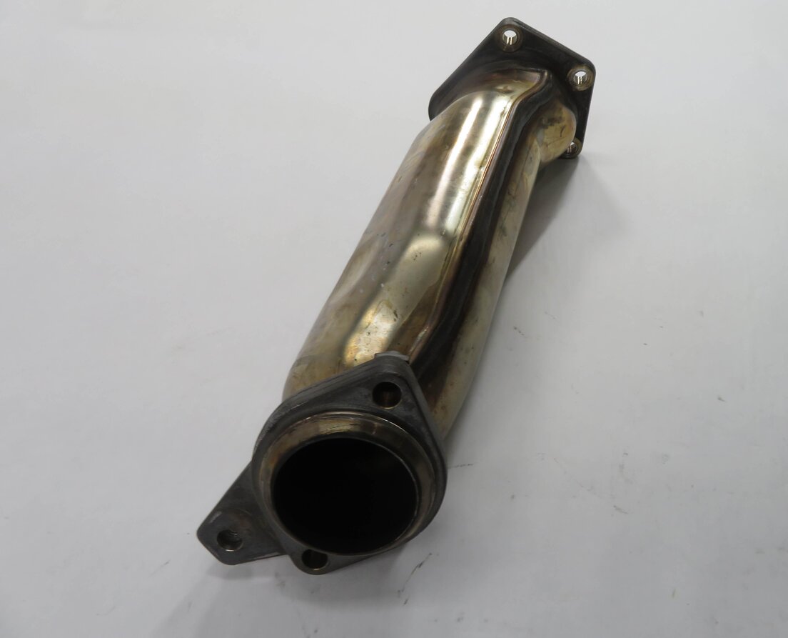 Thumbnail 4: 2012 MERCEDES S550 (W221) 4.6L TWIN TURBO ENGINE RIGHT TURBOCHARGER EXHAUST PIPE