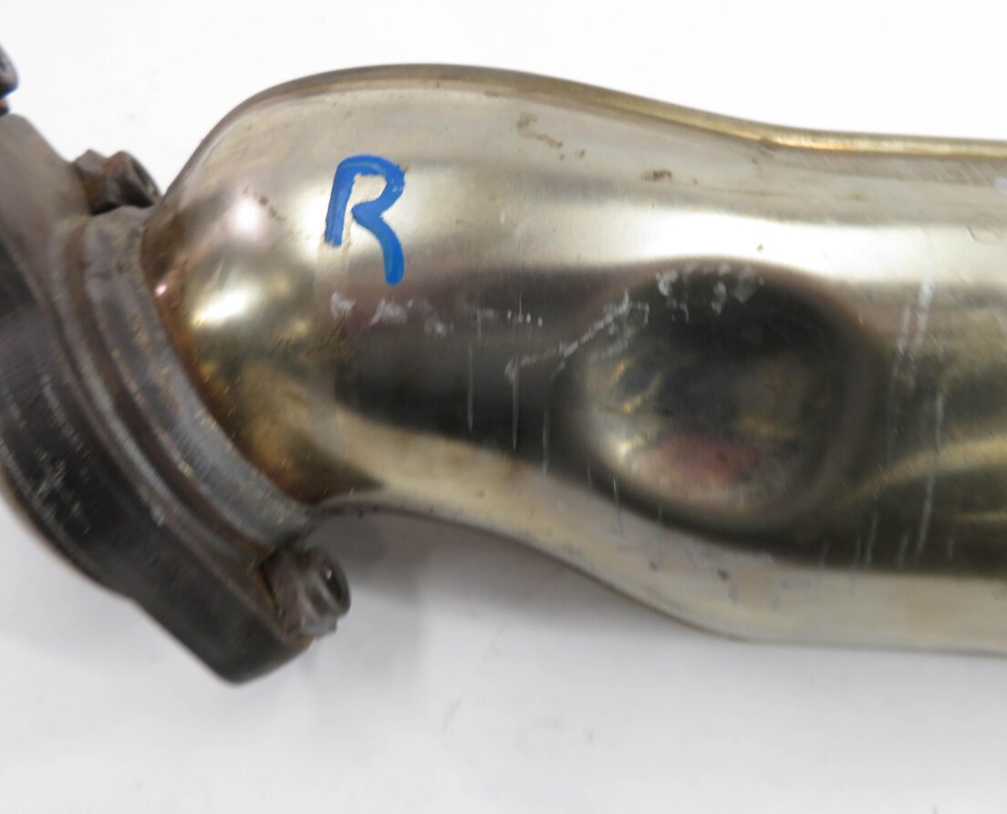Thumbnail 8: 2012 MERCEDES S550 (W221) 4.6L TWIN TURBO ENGINE RIGHT TURBOCHARGER EXHAUST PIPE