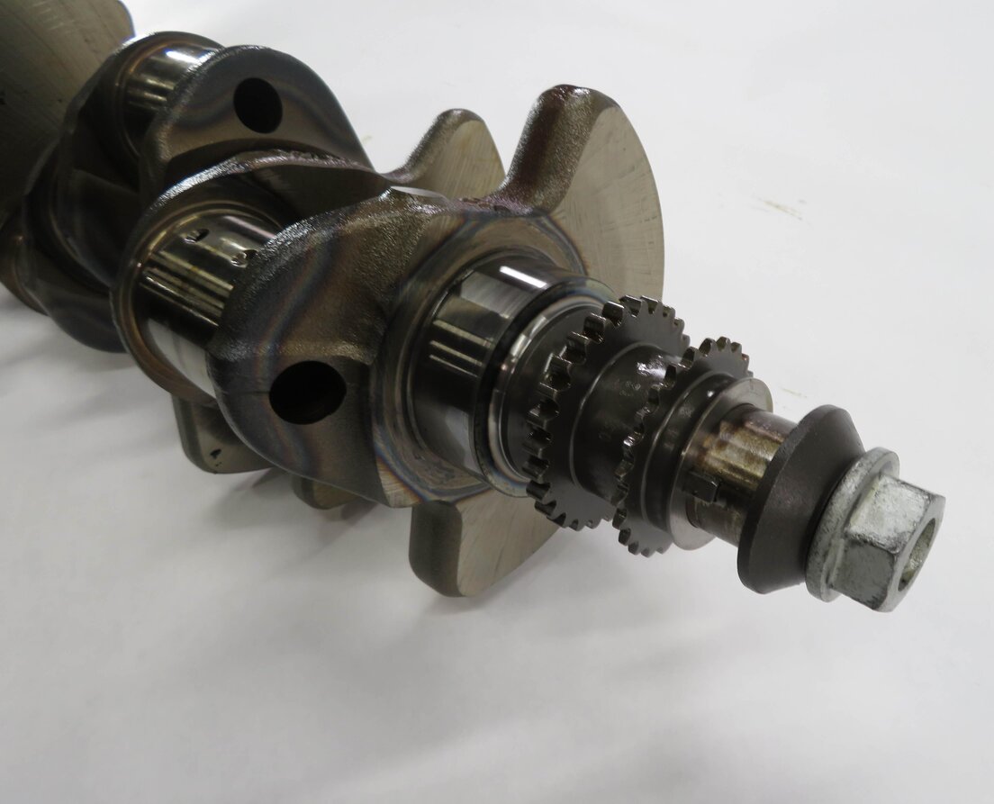 Thumbnail 4: 2012 MERCEDES S550 (W221) 4.6L TWIN TURBO ENGINE - CRANKSHAFT CRANK SHAFT