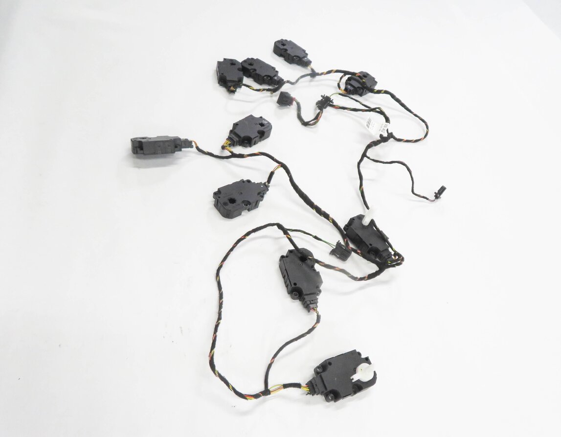 Thumbnail 4: 2013 AUDI A6 (C7) HEATER BLEND DOOR SERVO FLAP ACTUATOR MOTOR SET-10 w/ HARNESS