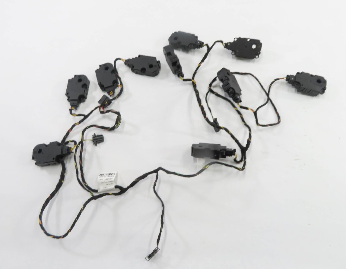 Thumbnail 5: 2013 AUDI A6 (C7) HEATER BLEND DOOR SERVO FLAP ACTUATOR MOTOR SET-10 w/ HARNESS