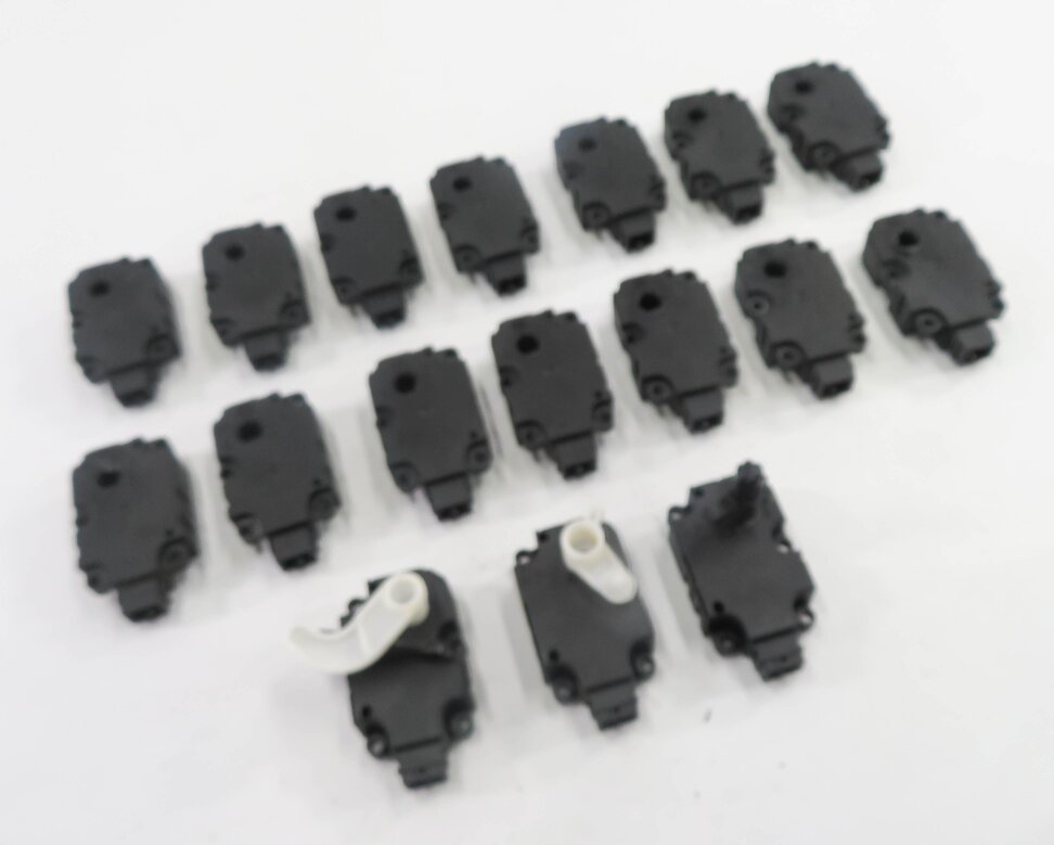 2012 AUDI A7 (C7 4G8) HEATER A/C AIR BOX BLEND DOOR SERVO ACTUATOR MOTOR SET-17