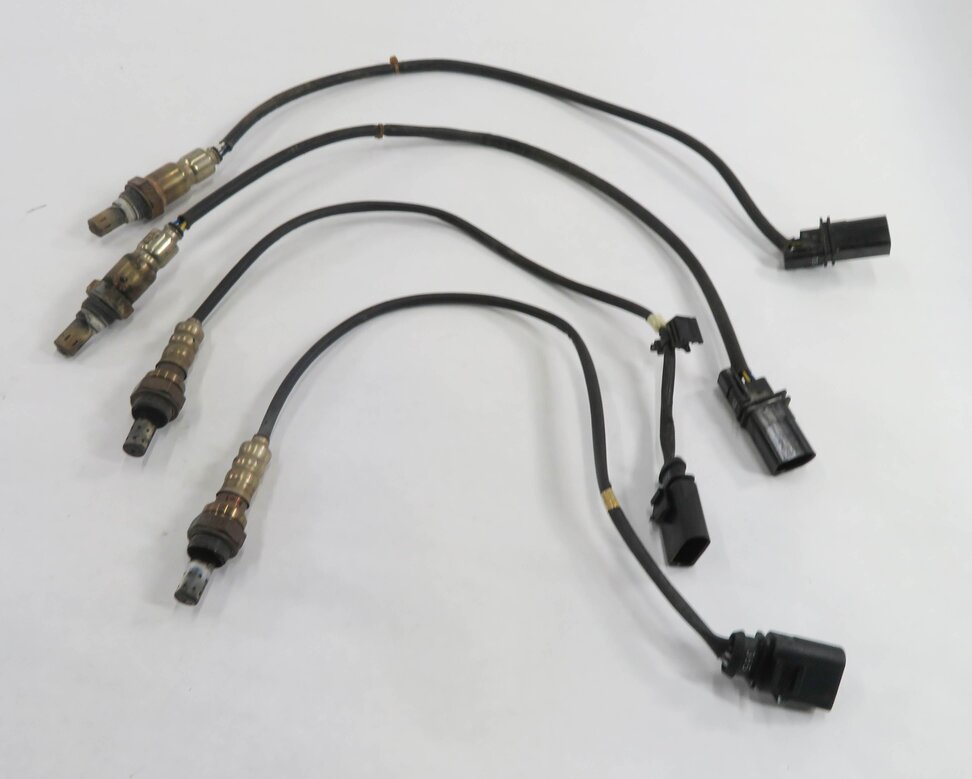 Thumbnail 2: 2012 AUDI A7 (C7 4G8) 3.0L CGXB SUPERCHARGED ENGINE - O2 OXYGEN SENSOR SET-4