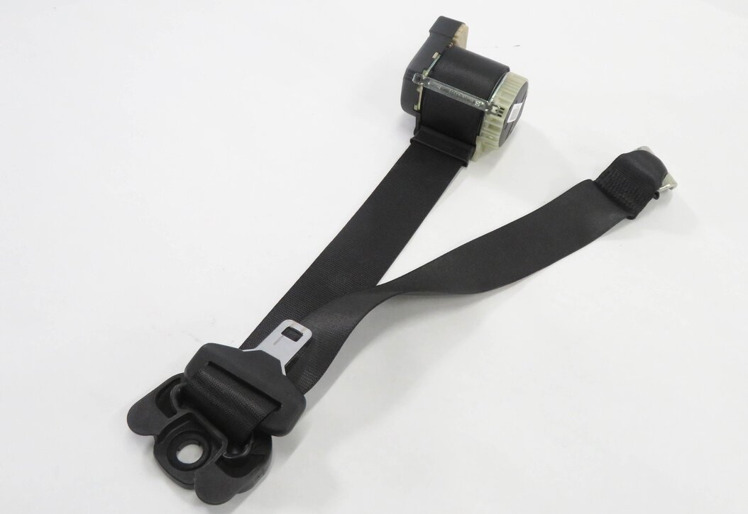 2010 RANGE ROVER (L322) LEFT REAR SEAT SEATBELT RETRACTOR (BLACK)