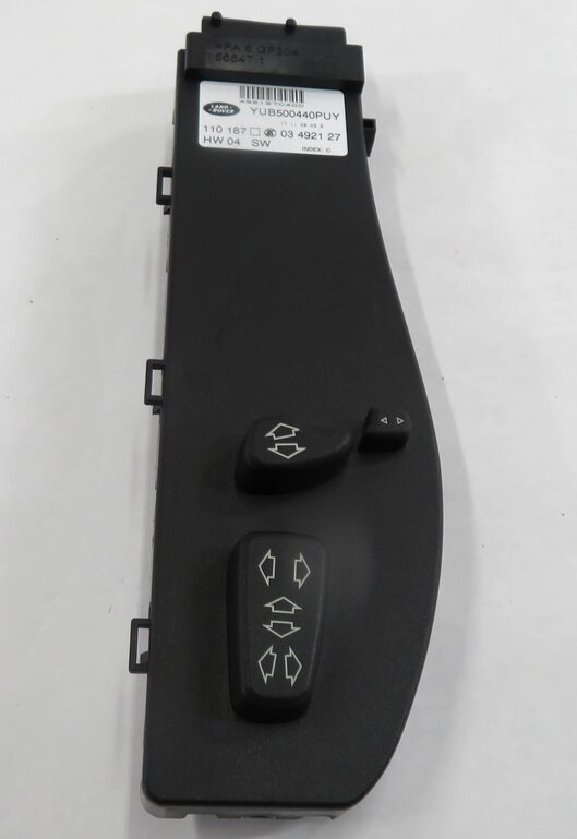 2010 RANGE ROVER (L322) RIGHT FRONT PASSENGER SEAT ADJUSTMENT SWITCH