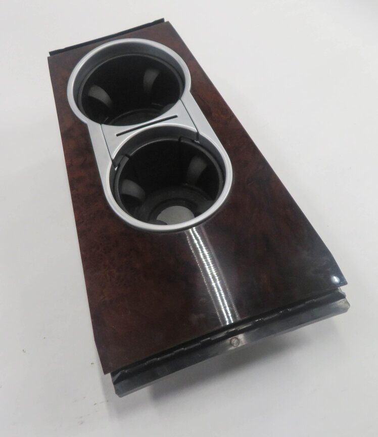 Thumbnail 1: 2008 MERCEDES GL320 (X164) FRONT CENTER CONSOLE DRINK CUP HOLDER (WALNUT WOOD)