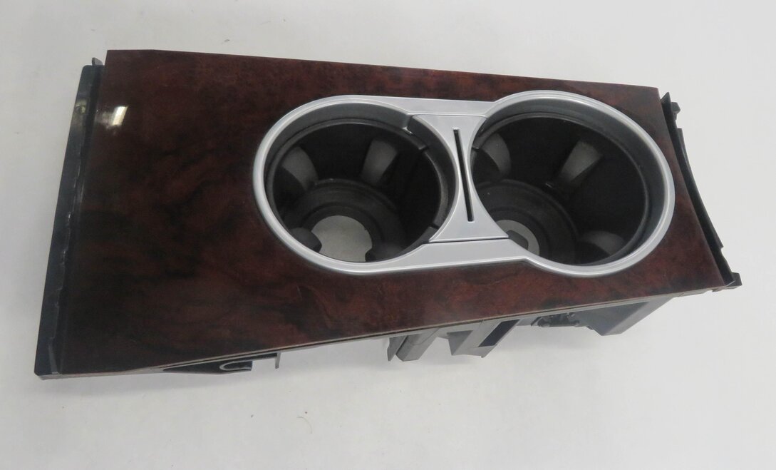 Thumbnail 3: 2008 MERCEDES GL320 (X164) FRONT CENTER CONSOLE DRINK CUP HOLDER (WALNUT WOOD)