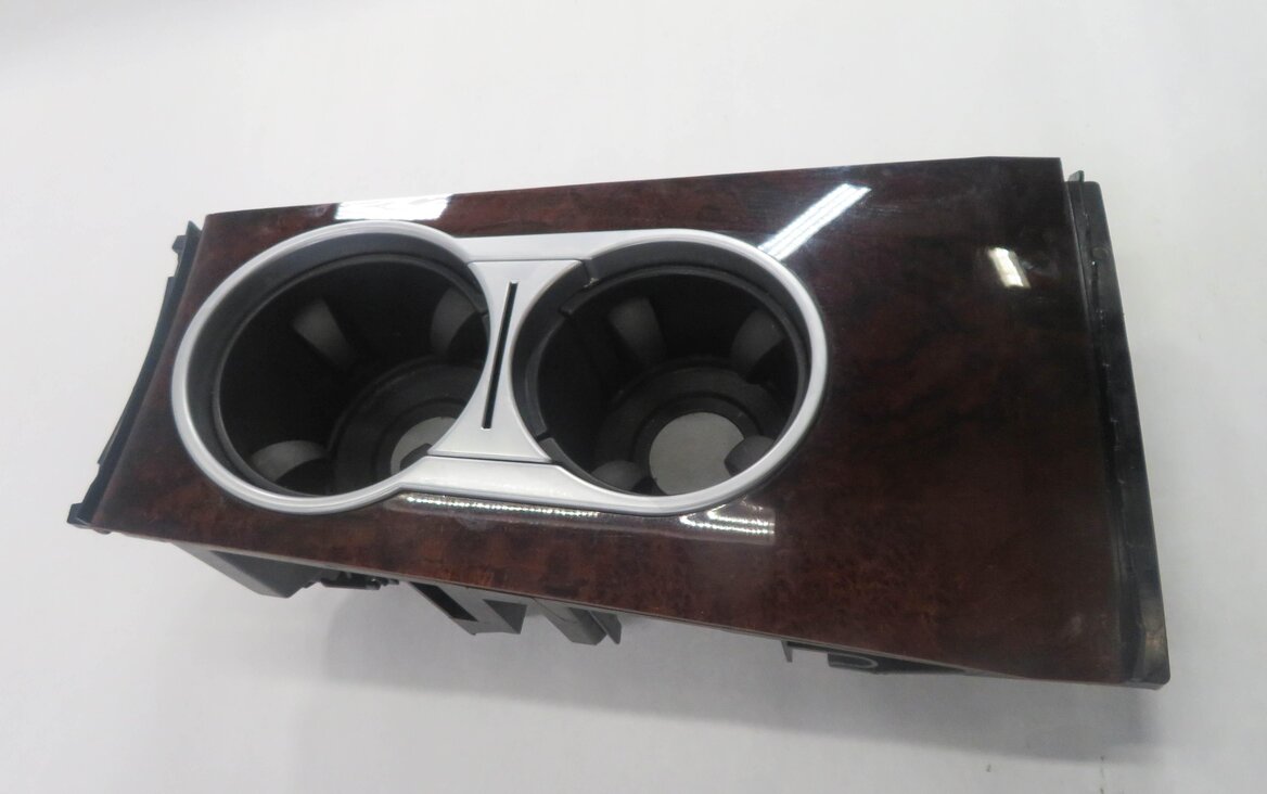 Thumbnail 4: 2008 MERCEDES GL320 (X164) FRONT CENTER CONSOLE DRINK CUP HOLDER (WALNUT WOOD)