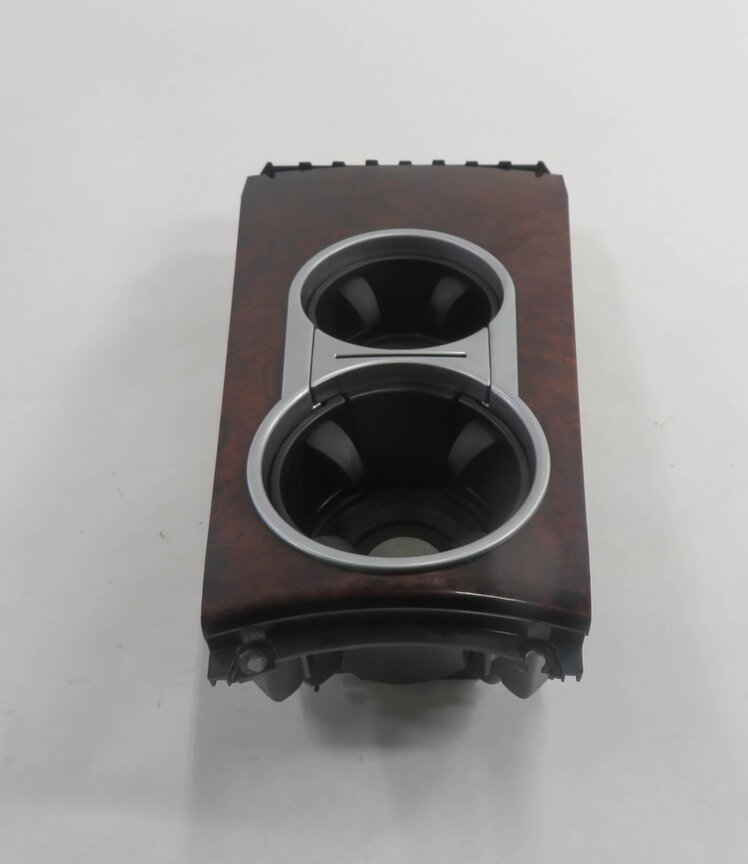 Thumbnail 5: 2008 MERCEDES GL320 (X164) FRONT CENTER CONSOLE DRINK CUP HOLDER (WALNUT WOOD)