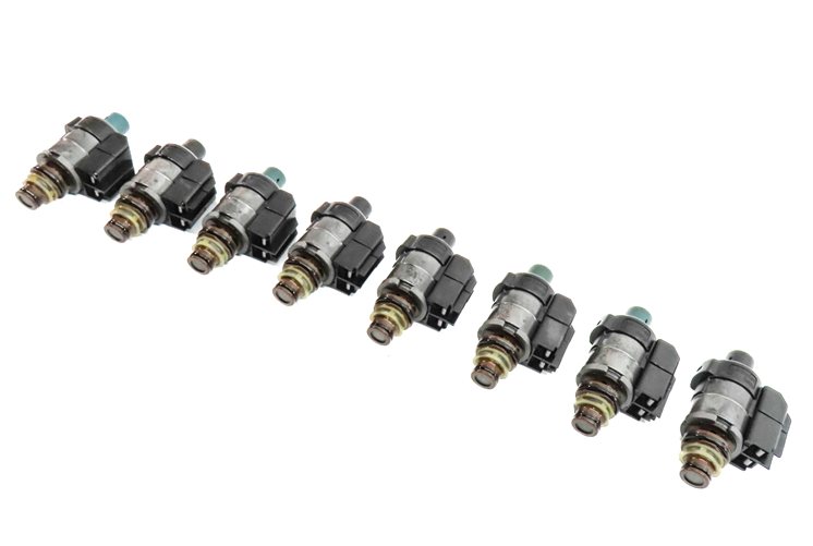 04-18 MERCEDES C CL E GL G ML S SLK 722.9 TRANSMISSION VALVE BODY SOLENOID SET-8
