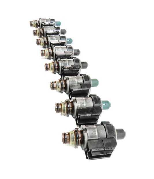 Thumbnail 3: 04-18 MERCEDES C CL E GL G ML S SLK 722.9 TRANSMISSION VALVE BODY SOLENOID SET-8